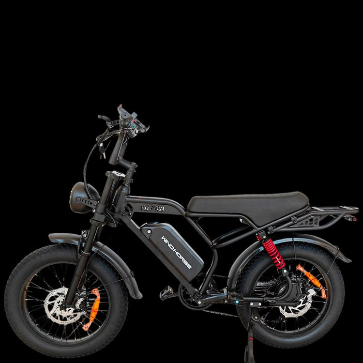 دوچرخه برقی آفرود تایر پهن WIND HORSE ( سفارش انگلیس ) مدل V8